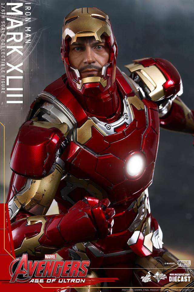 Iron Man Mark XLIII Hot Toys Avengers Age of Ultron (9)