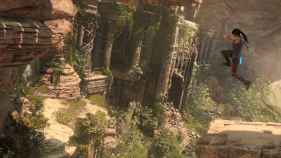 Rise of the Tomb Raider jump